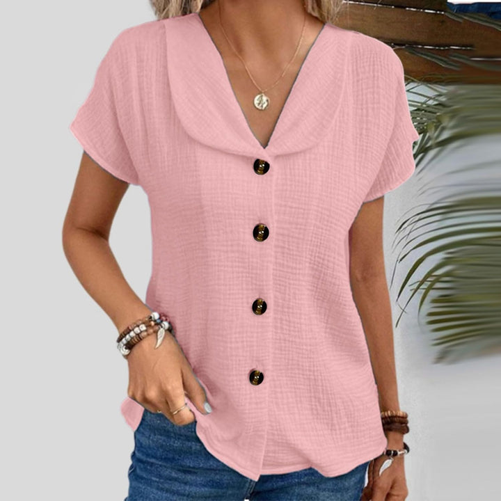 Blusa de manga corta