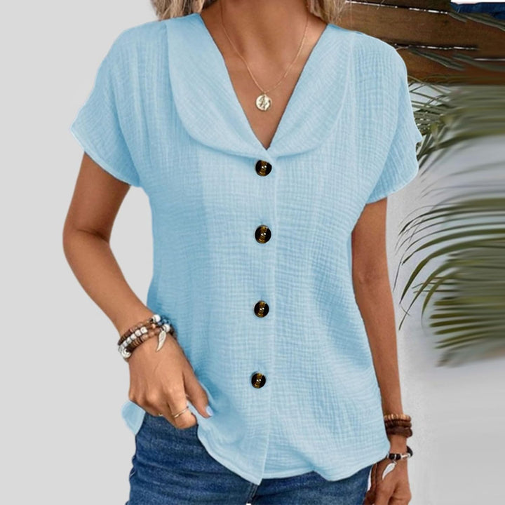 Blusa de manga corta