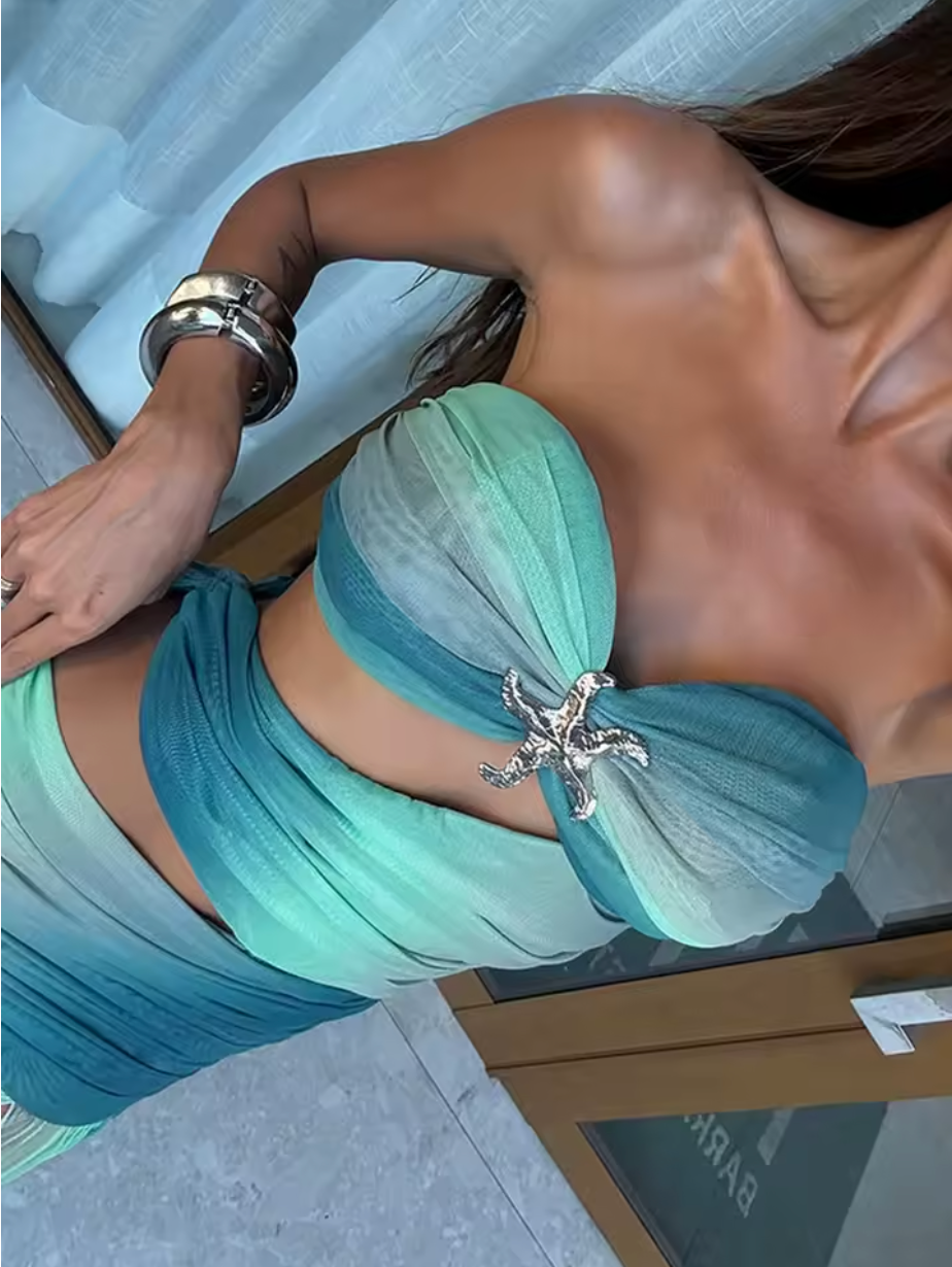 Aura | Vestido Largo que Roba Miradas