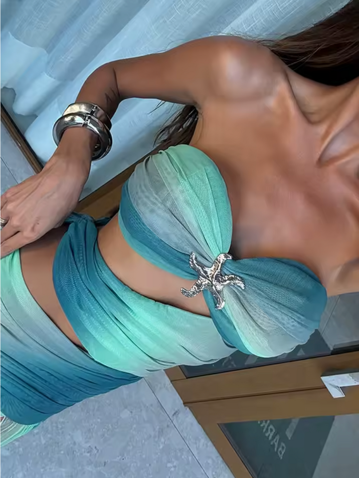 Aura | Vestido Largo que Roba Miradas