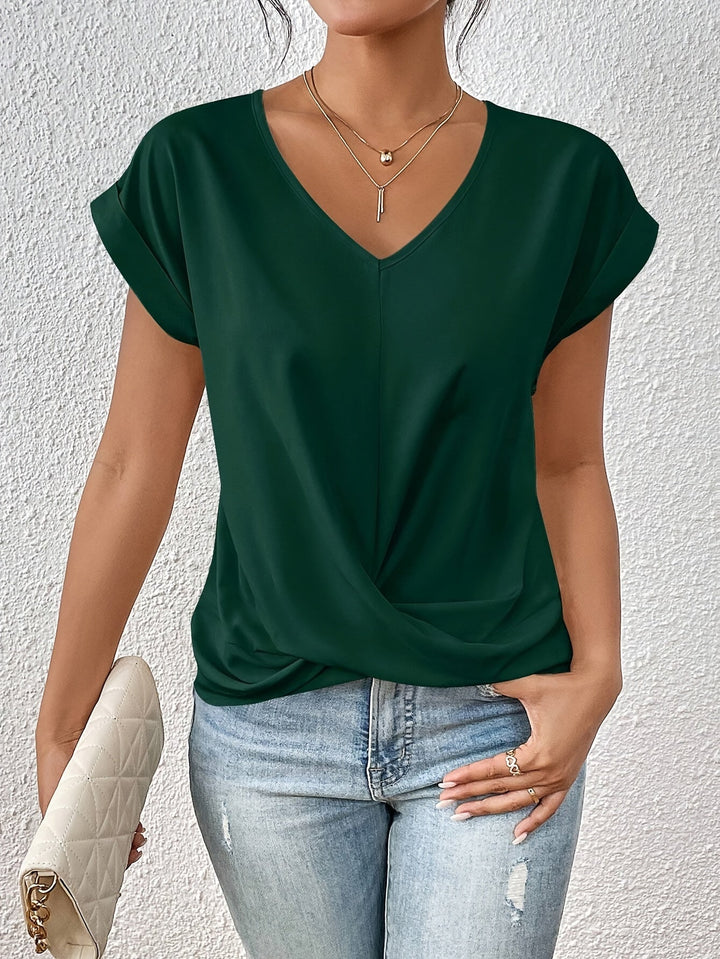 Cleo™ | Camiseta casual con escote corazón (1+1 Gratis)