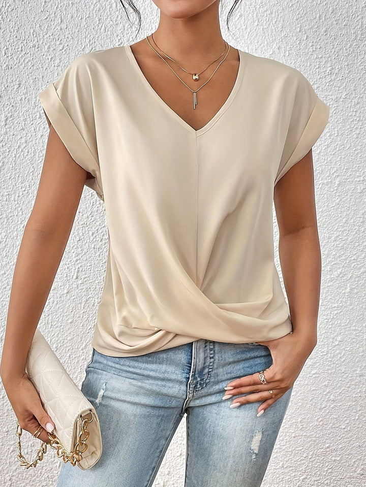 Cleo™ | Camiseta casual con escote corazón (1+1 Gratis)