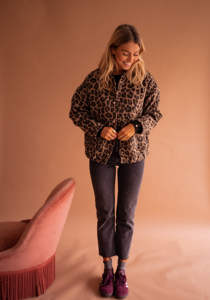 Luna | Chaqueta Leopardo de Primavera