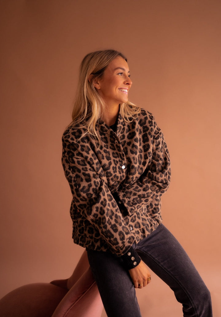 Luna | Chaqueta Leopardo de Primavera
