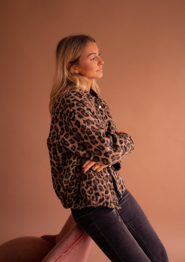 Luna | Chaqueta Leopardo de Primavera