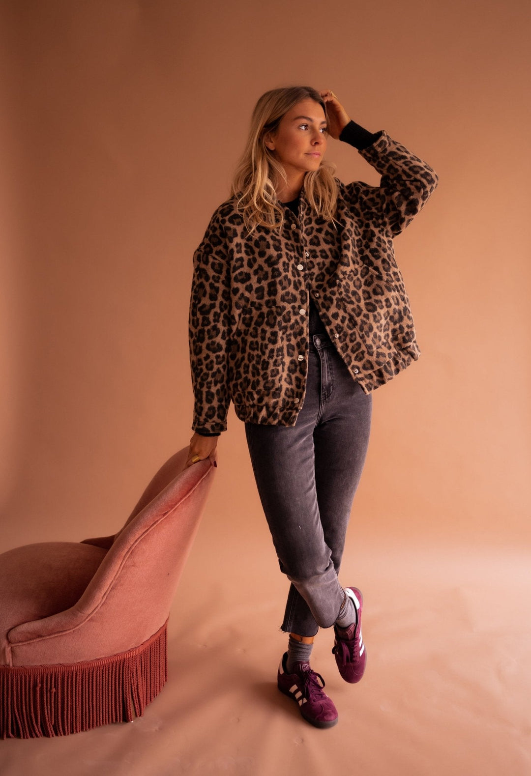 Luna | Chaqueta Leopardo de Primavera