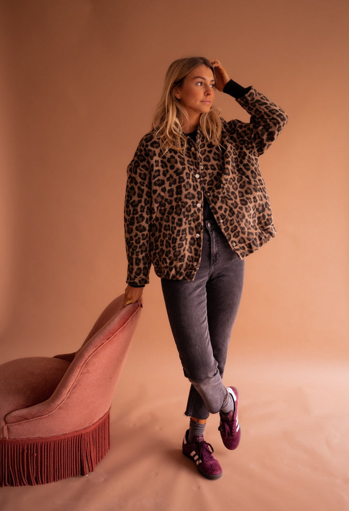 Luna | Chaqueta Leopardo de Primavera