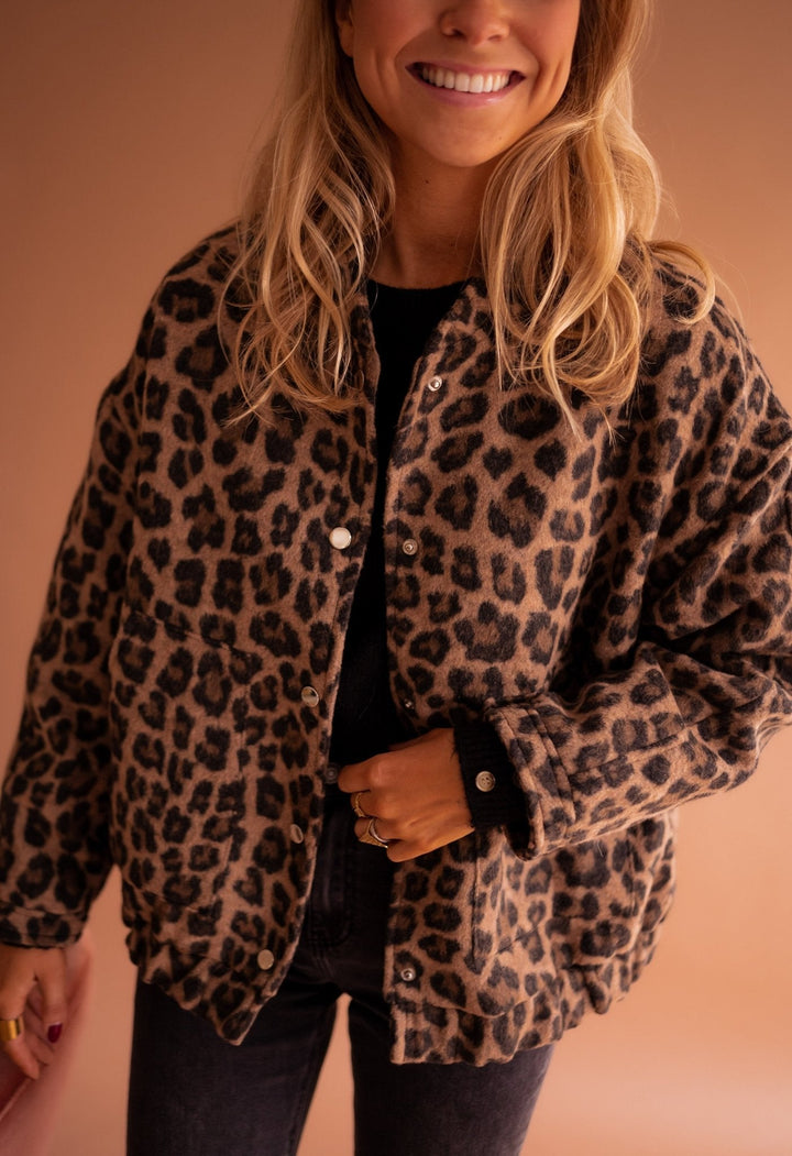 Luna | Chaqueta Leopardo de Primavera