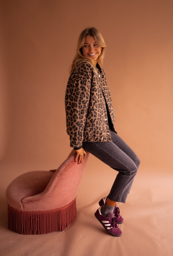 Luna | Chaqueta Leopardo de Primavera